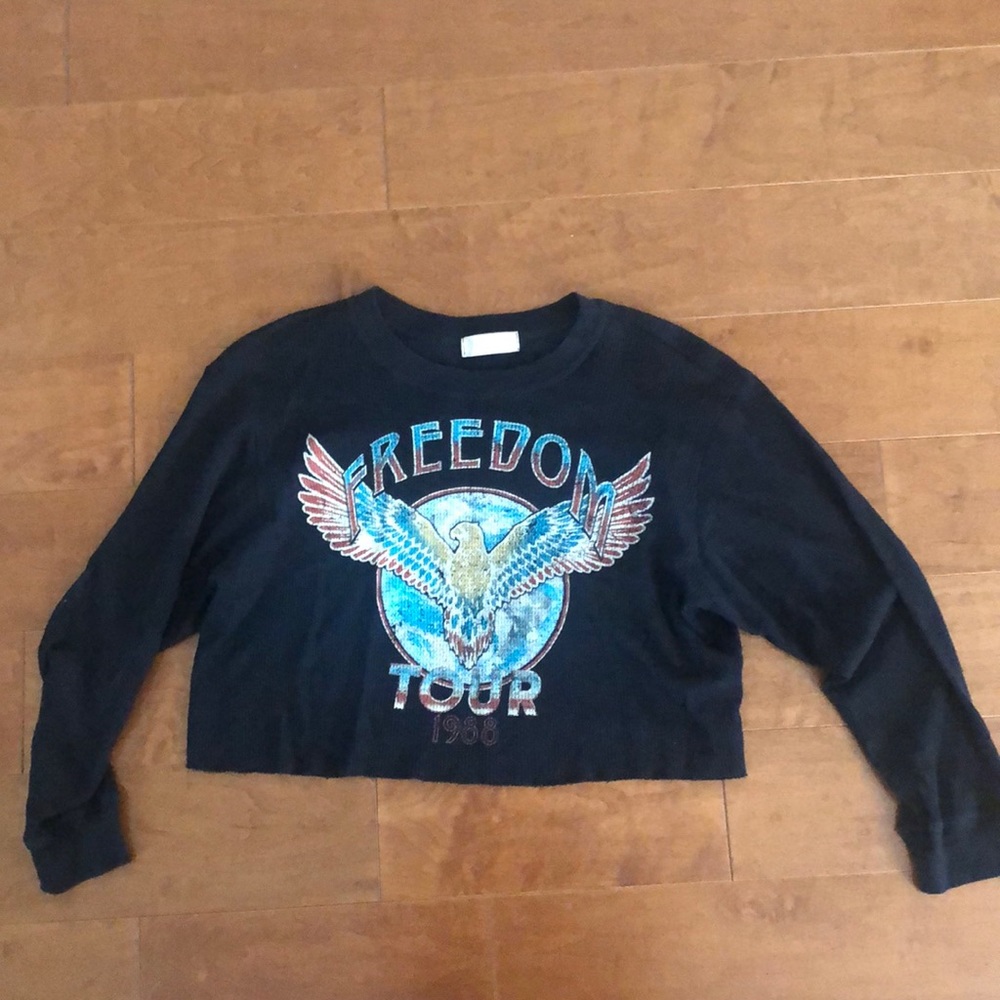 Freedom Tour Thermal Crop Top